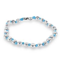 Armband Spadarella Spadini in Silber SPBR275-17.5 TURCHESE